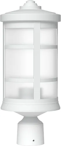 Miniatura 13 de KASTLITE Lámpara de poste para exteriores, se adapta a postes de lámpara de 3 pulgadas, luz de poste de linterna impermeable antioxidante, base E26