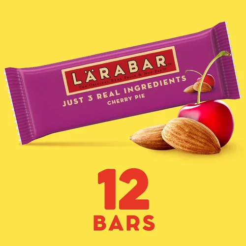 Miniatura 3 de Larabar Cherry Pie - Barras de frutas y nueces, sin gluten y veganas, 10.2 onzas, 6