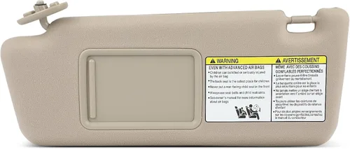 Miniatura 31 de SCITOO Visera interior beige para el lado derecho del pasajero para Toyota Camry 2006-2011 con techo solar (OE: 74310-06750-E0)