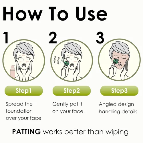 Miniatura 5 de 4 Paquetes de Esponjas de Maquillaje para Base, Corrector y Polvo, Esponja Mezcladora Libre de Látex para Maquillaje Natural y Fácil, Suave