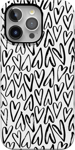 Miniatura 128 de Funda Casely para iPhone 15 Pro Max Todas las sonrisas Adhesivo de cara sonriente Compatible con MagSafe Diseño protector audaz