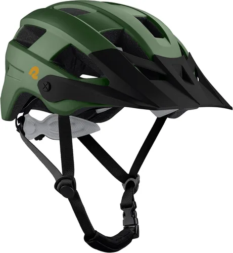 Miniatura 8 de Retrospec Retrospec Rowan - Casco de bicicleta de montaña para adultos, estilo MTB con visera extraíble e interior de espuma EPS para hombres