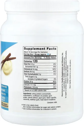 Miniatura 2 de Life Extension Wellness Code Concentrado de proteína de suero de leche 0.71 oz para crecimiento muscular y salud inmunológica, procedente de vacas