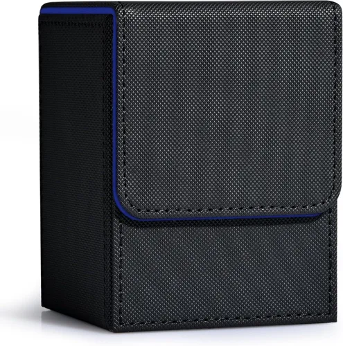 Miniatura 30 de Caja de almacenamiento de cartas ZLCA para cartas de intercambio, caja de cubierta de baraja MTG Commander con capacidad para más de 120 cartas
