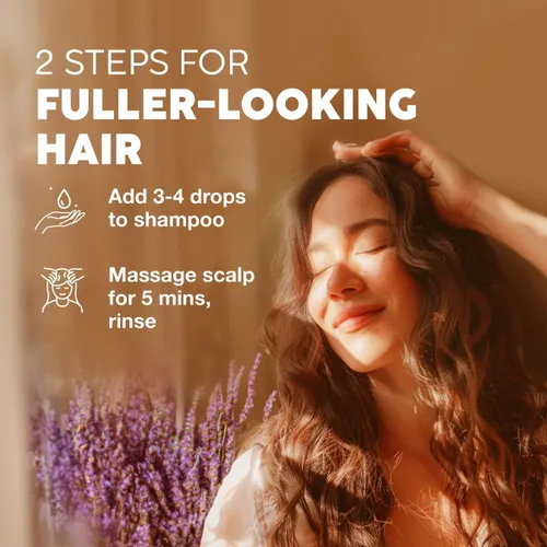 Miniatura 8 de Kukka - Aceite esencial de lavanda para difusor, piel y cabello, aceite de lavanda 100% puro para relajación, nutrición y aroma para hacer jabón
