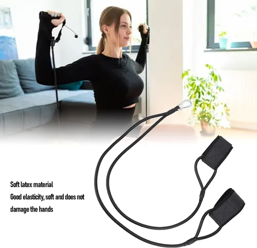 Miniatura 4 de Banda de ejercicio: bandas de resistencia de látex suave para entrenamiento, entrenamiento de fuerza de brazo, equipo de fitness para gimnasio