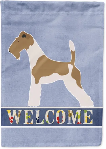 Miniatura 121 de Caroline's Treasures BB8334GF AIDI Bandera de jardín para perro de montaña del Atlas, bandera de buzón azul, bandera decorativa para patio exterior