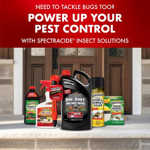 Miniatura 10 de Spectracide Triazicida insecticida concentrado para césped y paisajes (listo para rociar), protege césped, verduras, árboles frutales y de nueces