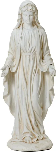 Miniatura 9 de LuxenHome - Estatua de Virgen María para exteriores, estatua religiosa de jardín de 30 pulgadas, estatua de la Santísima Madre al aire libre