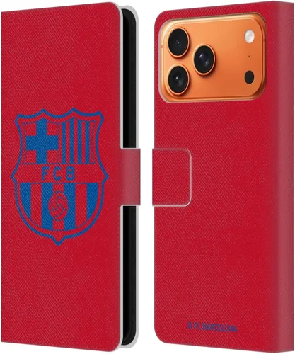 Miniatura 71 de Head Case Designs Funda de piel con licencia oficial del FC Barcelona Barca Crest Patterns, tipo cartera, compatible con Apple iPhone 11