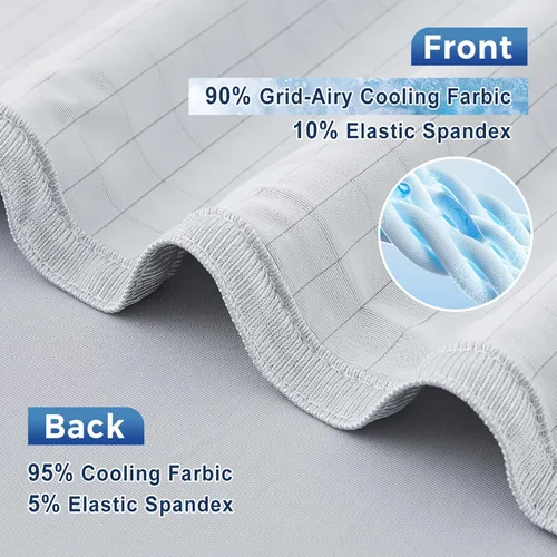 Miniatura 4 de EMME Mantas refrescantes transpirables para personas que duermen con calor, manta de verano tamaño individual de 60 x 80 pulgadas para cama, manta