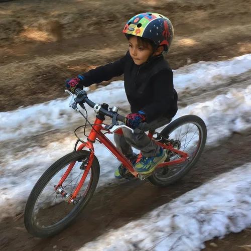 Miniatura 5 de ZippyRooz Guantes de bicicleta largos para niños pequeños y pequeños