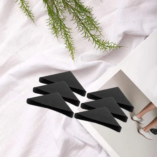 Miniatura 6 de YouU Protectores de esquina de plástico, 20 unidades, con forma de triple esquina, cojín protector de esquina de vidrio de 0.394 in x 2.953 in