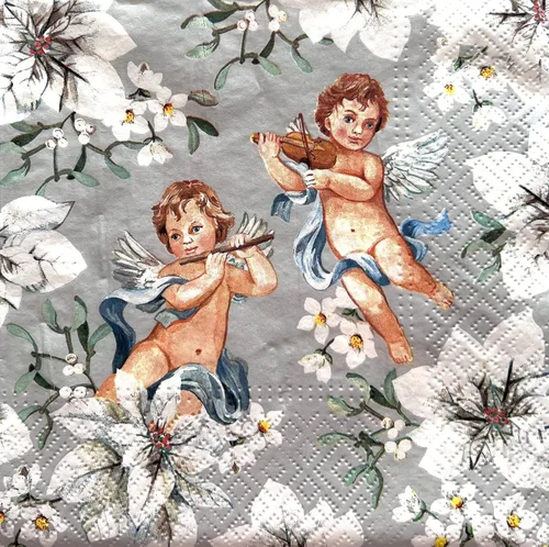 Miniatura 8 de AM Décor - 20 servilletas de papel de 3 capas de 3 capas para cenas de vacaciones, decoupage decorativo, 13 x 13 pulgadas (desplegadas)