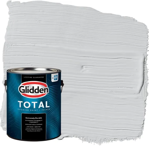 Miniatura 88 de Glidden Pintura Interior + Imprimación: Gris/Plata Antigua, Una Capa, Satinado, 1 Galón