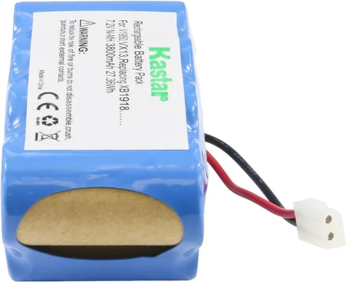Miniatura 2 de Kastar Paquete de baterías de 7,2 V, 3800 mAh, repuesto para aspiradora Euro-Pro Shark V1950 VX3 V1917 Shark XB1918