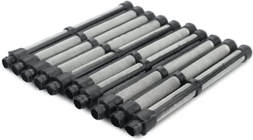 Filtro de pistola de pulverización sin aire 287032 compatible con Graco Adecuado para pistola rociadora Contratista II y FTx II Látex 60 malla 10