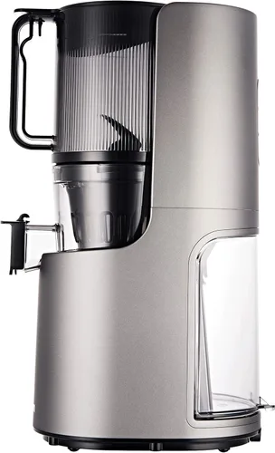 Miniatura 9 de Hurom H-200 - Máquina electrónica de exprimidor lento (plateado), autoalimentación con tolva de boca grande para adaptarse a frutas y verduras