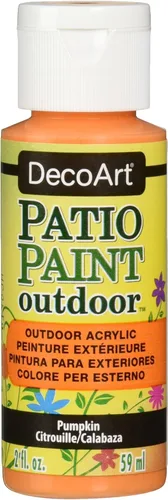 Miniatura 12 de DecoArt Patio Paint Pintura acrílica de 2 onzas color amarillo sol Sunshine Yellow