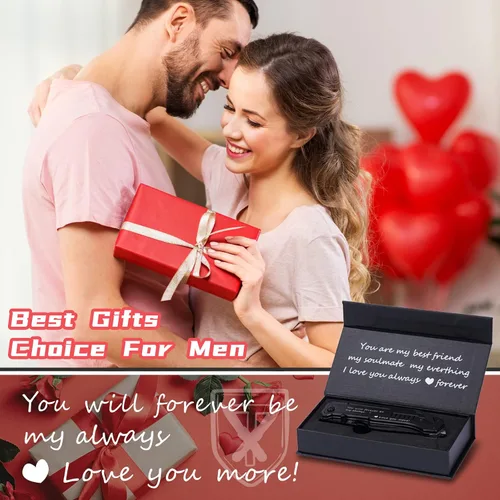 Miniatura 7 de Titorld Regalos para hombres, Día del Padre, aniversario de cumpleaños, regalos para él, novio, marido, cuchillo de bolsillo grabado, cuchillo