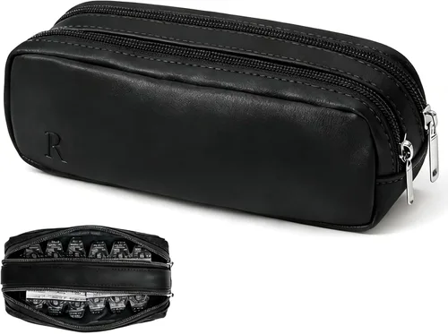 Organizador diario portátil para lentes de contacto, bolsa de viaje con etiquetas R y L, dispensador de lentes de contacto desechable resistente al