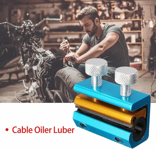 Miniatura 7 de Herramienta de lubricación de cable azul, herramienta de lubricación de cable, extractor de acelerador, herramienta de ajuste de reabastecimiento