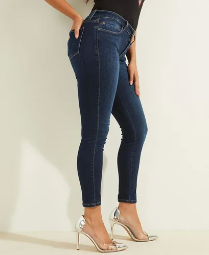 Miniatura 4 de GUESS Jeans ajustados y elásticos de tiro medio para mujer