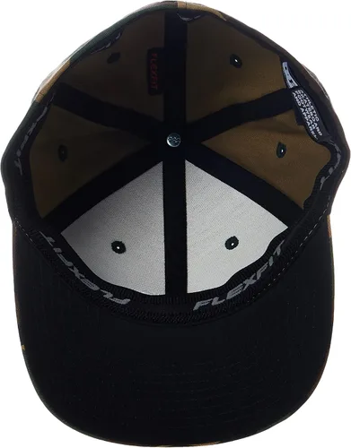 Miniatura 4 de DC Gorra Star Flexfit Curve Brim Hat para hombre, Negro