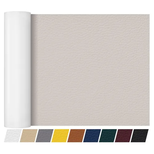 Miniatura 42 de Cinta de parche de reparación de cuero de 4 x 60 pulgadas, cinta autoadhesiva fuerte para muebles, sofás, sillones, asientos de automóvil, armarios