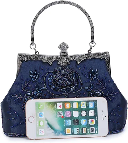 Miniatura 4 de Bolsos de mano de boda para mujer con lentejuelas