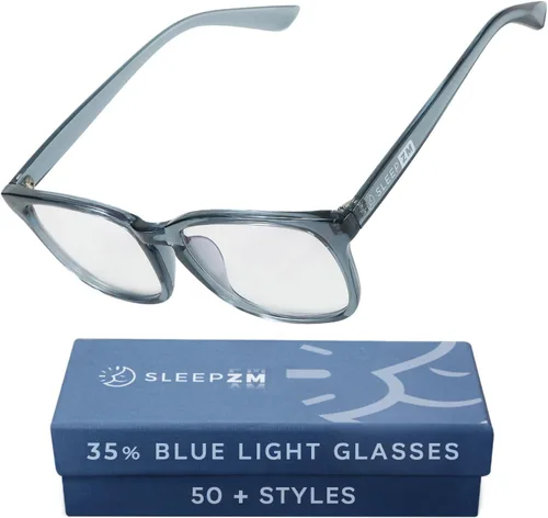 Miniatura 11 de Sleep ZM Blue Light Blocking & Light Sensitivity Glasses - 8 Lens Types for Comfort, Relaxation, Sleep & Relief