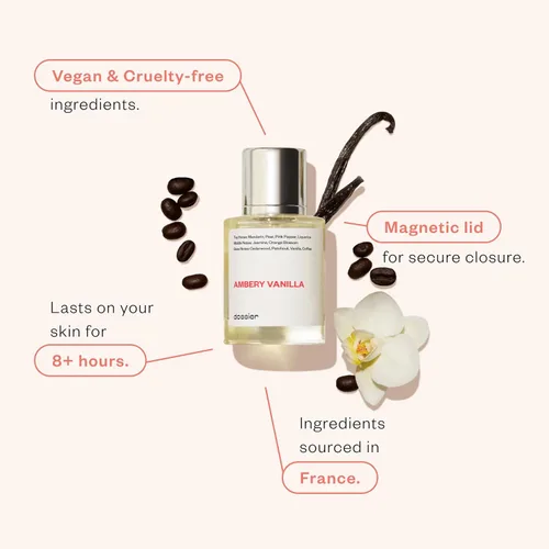Miniatura 2 de Dossier - Ambery Vanilla - Eau de Parfum - Perfume de vainilla - Inspirado en el opio negro - Fragancia duradera - Femenino - 1.7 fl oz (1.7 fl oz)