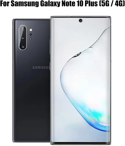 Miniatura 2 de Paquete de 2 protectores de pantalla para Samsung Galaxy Note 10 Plus 5G / 4G (6.8 pulgadas) (no vidrio), película flexible de TPU suave