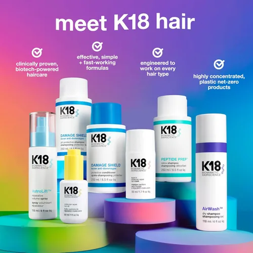 Miniatura 7 de K18 Molecular Repair Hair Oil, Weightless Oil for Stronger, Healthier Hair, Suitable For All Hair Types