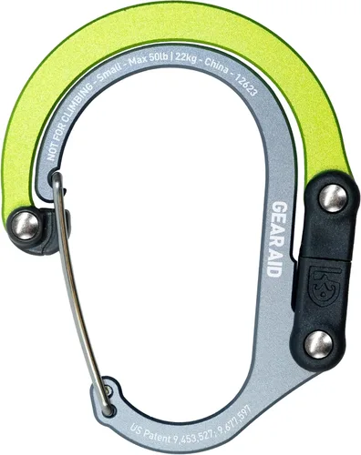 Miniatura 11 de GEAR AID HEROCLIP - Mosquetón pequeño con clip y gancho para colgar bolsos, bolsos, linternas, cochecitos, herramientas, cascos, botellas de agua