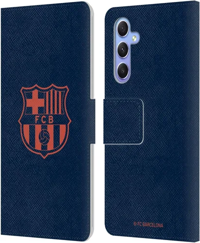 Miniatura 171 de Head Case Designs Funda de piel con licencia oficial del FC Barcelona Barca Crest Graphics para Samsung Galaxy A06 4G