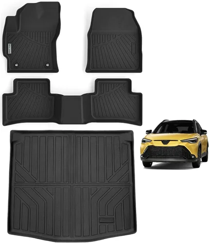 Miniatura 9 de Alfombrillas de Piso para Kia Carnival 2022 2023 2024 2025 8 Asientos (No para Híbrido y Prestige) con Alfombrilla de Maletero Compatible con LX