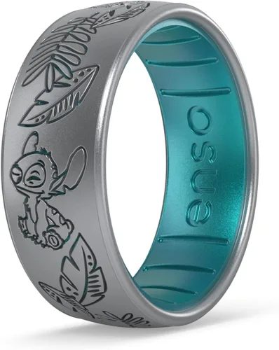 Miniatura 17 de Enso Rings Colección de anillos de silicona Lilo & Stitch de Disney, diseño cómodo y flexible