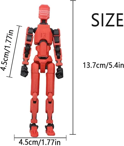 Miniatura 4 de Dumwick (Ensamblaje completado) - Figura de acción Titan 13, juego de figuras de acción Lucky Robot 13, figuras de acción Nova 13, figura de robot