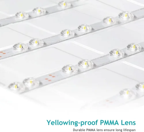 Miniatura 4 de Luz de panel plano LED de 1 x 4, 5000 K, 4000 K, 3000 K, 1 x 4, lámpara de techo LED Troffer Drop, 0-10 V regulable, 100-277 V, certificación ETL