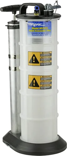 Miniatura 10 de Mityvac 7201 Evacuador Manual de Fluidos Plus con Depósito de 2.3 Galones; Evacúa o Dispensa Fluidos con Botón Pulsador; Evacúa a Través del Tubo