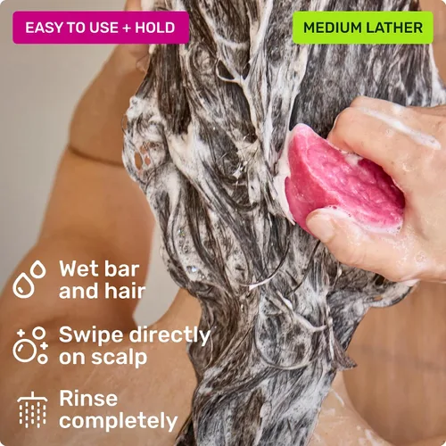 Miniatura 6 de Ethique Beauty Rice - Juego de champú y acondicionador reparador de proteínas para cabello dañado, sin plástico, vegano, sin crueldad, paquete de 2