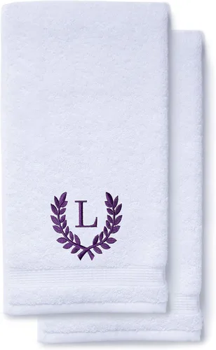 Miniatura 18 de Toallas de mano decorativas y con monograma para baño, cocina, maquillaje Regalo personalizado para boda-nupcial Toalla turca de lujo