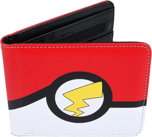 MBIHJH Cartera de anime para niños y niñas, diseño de dibujos animados, de piel sintética, unisex, plegable, para tarjetas de crédito, para