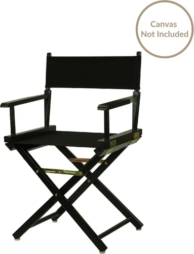 Miniatura 4 de Casual Home silla de director de 18 pulgadas, únicamente armazón, Madera, Negro