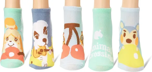 Miniatura 2 de Nintendo Paquete de 5 calcetines para mujer de Animal Crossing