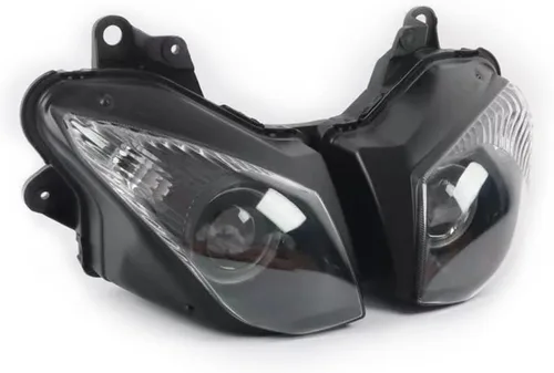 Miniatura 13 de Conjunto de faros delanteros de motocicleta compatible con Honda CBR1000RR 2004 2005 2006 2007 motocicleta plástico faro delantero faro delantero