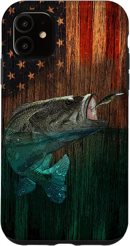 Miniatura 8 de iPhone 16 Largemouth Bass pesca pescadores caso