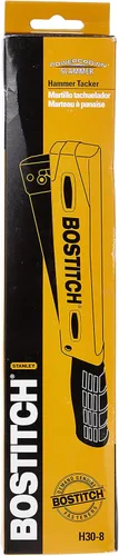 Miniatura 2 de BOSTITCH Engrapadora de martillo/clavadora, manual, 1/4 de pulgada a 3/8 de pulgada (H30-8)