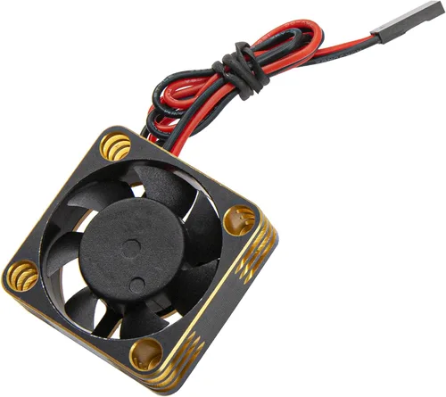 Miniatura 5 de ShareGoo Motor sin escobillas de aleación ESC Ventilador de refrigeración disipador de calor 28000RPM 1.181x1.181 in JST Plug para 1/8 1/10 1/12 RC